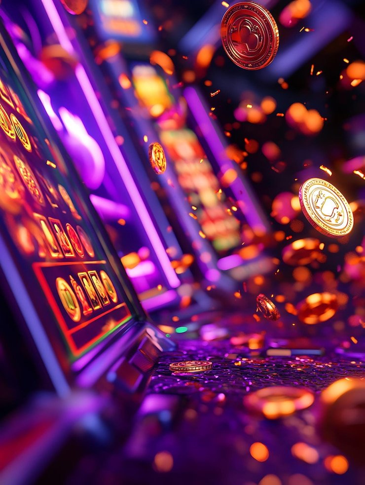 Antarmuka Joker Gaming di aplikasi mobile cuan 303 dengan tampilan gulungan dan kontrol taruhan